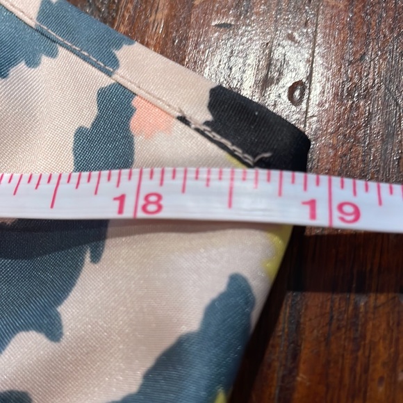 Parker Multicolor Pullover Razorback Blouson Cocktail Mini Dress - Size Med - Picture 11 of 13